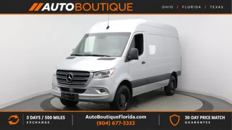 Black 2023 Mercedes-Benz Sprinter Cargo Van 1500 for sale in Jacksonville, FL