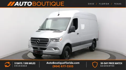 Black 2023 Mercedes-Benz Sprinter Cargo Van 1500 for sale in Jacksonville, FL
