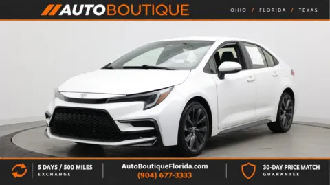 White 2024 Toyota Corolla SE for sale in Jacksonville, FL