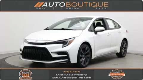 White 2024 Toyota Corolla SE for sale in Jacksonville, FL