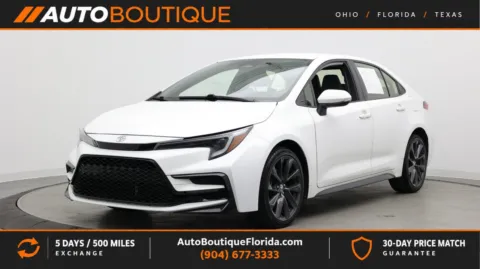 White 2024 Toyota Corolla SE for sale in Jacksonville, FL