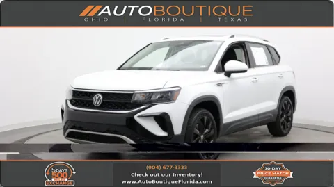 White 2024 Volkswagen Taos SE for sale in Jacksonville, FL