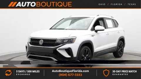 White 2024 Volkswagen Taos SE for sale in Jacksonville, FL
