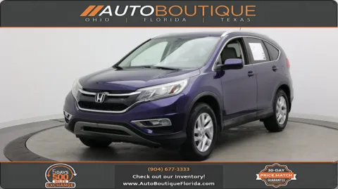 Blue 2015 Honda CR-V EX-L for sale in Jacksonville, FL