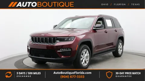 Red 2023 Jeep Grand Cherokee Limited for sale in Jacksonville, FL