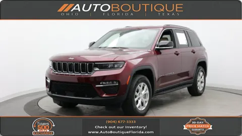Red 2023 Jeep Grand Cherokee Limited for sale in Jacksonville, FL