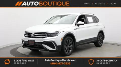 White 2023 Volkswagen Tiguan SE for sale in Jacksonville, FL