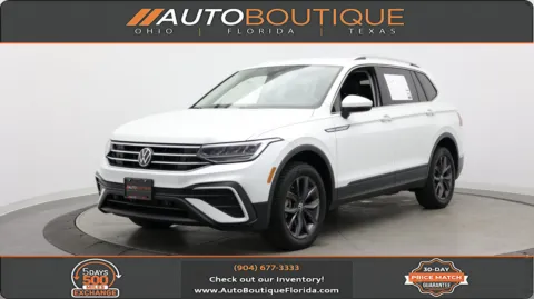 White 2023 Volkswagen Tiguan SE for sale in Jacksonville, FL