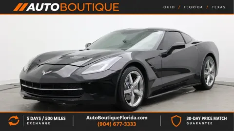 Black 2015 Chevrolet Corvette 1LT for sale in Jacksonville, FL