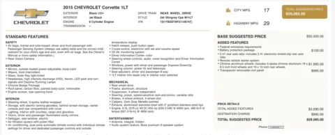 More photos of 2015 Chevrolet Corvette 1LT at Auto Boutique Florida, FL