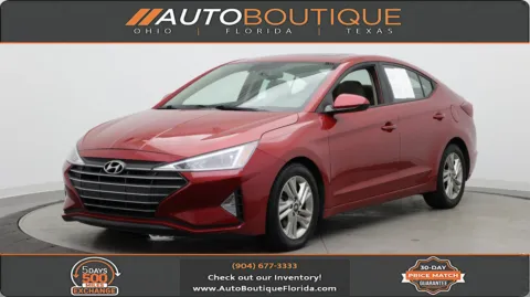 Red 2020 Hyundai Elantra Value Edition for sale in Jacksonville, FL