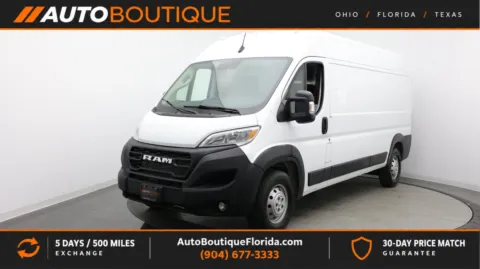 White 2023 Ram ProMaster Cargo Van 2500 159 WB for sale in Jacksonville, FL