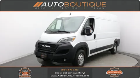 White 2023 Ram ProMaster Cargo Van 2500 159 WB for sale in Jacksonville, FL