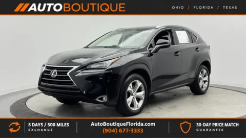 Black 2017 Lexus NX Turbo for sale in Jacksonville, FL