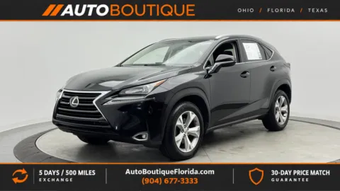 Black 2017 Lexus NX Turbo for sale in Jacksonville, FL