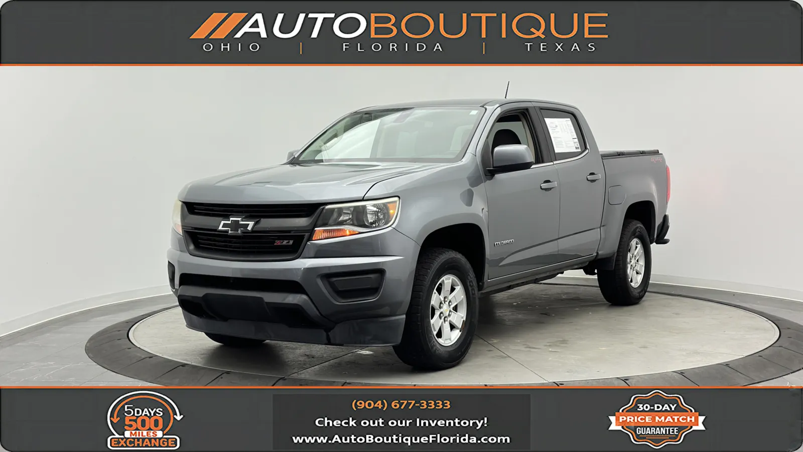 2019 Chevrolet Colorado 4WD Work Truck