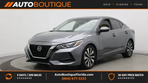 Gray 2021 Nissan Sentra SV for sale in Jacksonville, FL