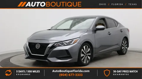 Gray 2021 Nissan Sentra SV for sale in Jacksonville, FL