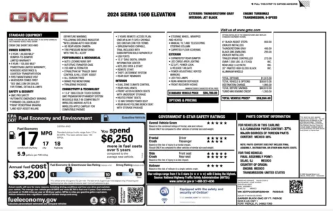 More photos of 2024 GMC Sierra 1500 Elevation at Auto Boutique Florida, FL