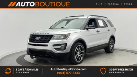 Silver 2016 Ford Explorer Sport for sale in Jacksonville, FL