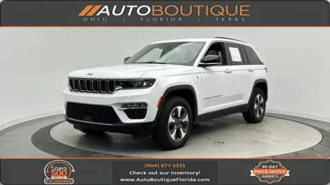 White 2024 Jeep Grand Cherokee 4xe for sale in Jacksonville, FL