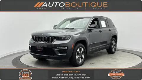 Gray 2024 Jeep Grand Cherokee 4xe for sale in Jacksonville, FL