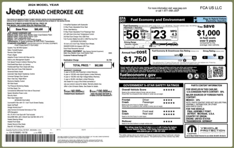 More photos of 2024 Jeep Grand Cherokee 4xe at Auto Boutique Florida, FL
