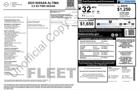 More photos of 2025 Nissan Altima SV at Auto Boutique Florida, FL