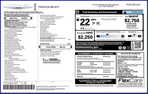 More photos of 2026 Chrysler Pacifica Select at Auto Boutique Florida, FL
