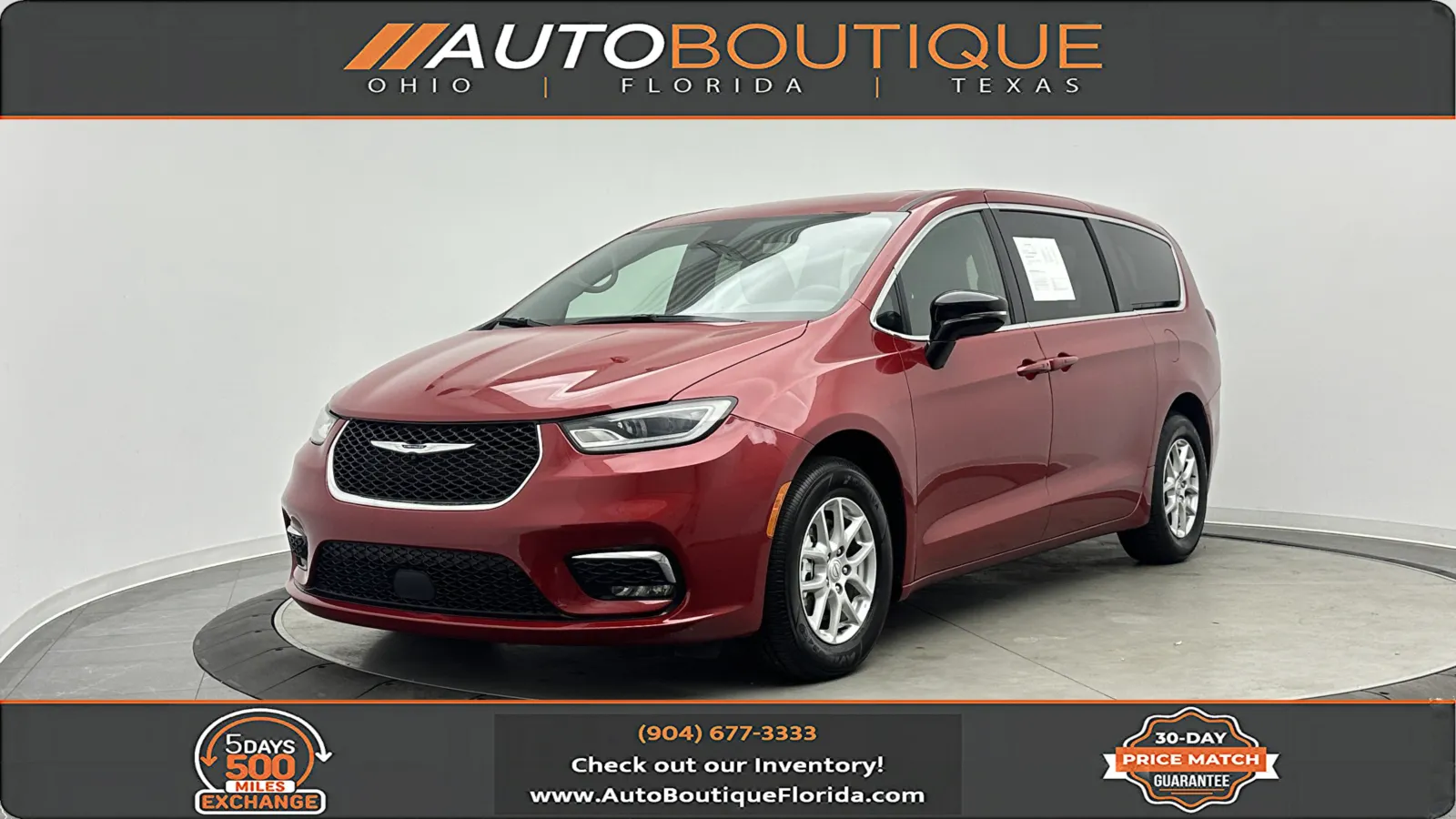 Red 2026 Chrysler Pacifica Select for sale in Jacksonville, FL