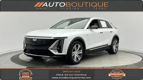 White 2024 Cadillac LYRIQ Tech for sale in Jacksonville, FL