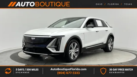 White 2024 Cadillac LYRIQ Tech for sale in Jacksonville, FL