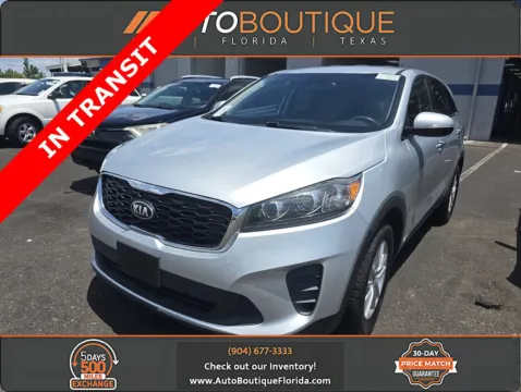 Silver 2020 Kia Sorento LX V6 for sale in Jacksonville, FL