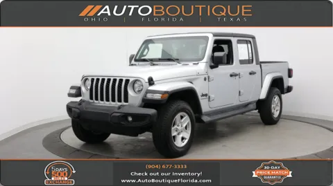 Silver 2023 Jeep Gladiator Sport S for sale in Jacksonville, FL