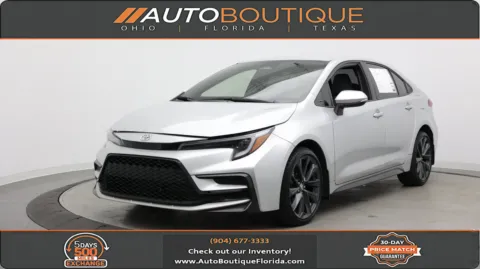 Silver 2024 Toyota Corolla SE for sale in Jacksonville, FL