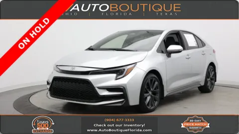 Silver 2024 Toyota Corolla SE for sale in Jacksonville, FL
