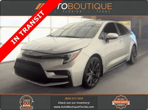 Silver 2024 Toyota Corolla SE for sale in Jacksonville, FL