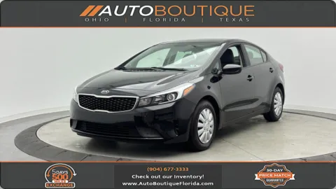 Black 2017 Kia Forte LX for sale in Jacksonville, FL