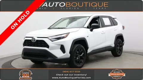 White 2023 Toyota RAV4 LE for sale in Jacksonville, FL