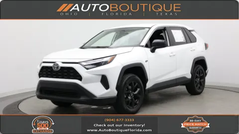 White 2023 Toyota RAV4 LE for sale in Jacksonville, FL