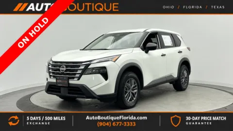 White 2024 Nissan Rogue S for sale in Jacksonville, FL