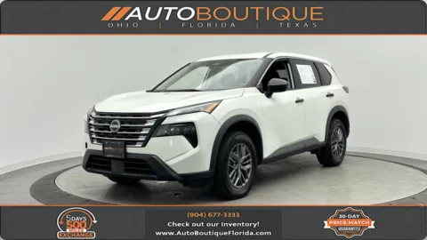White 2024 Nissan Rogue S for sale in Jacksonville, FL