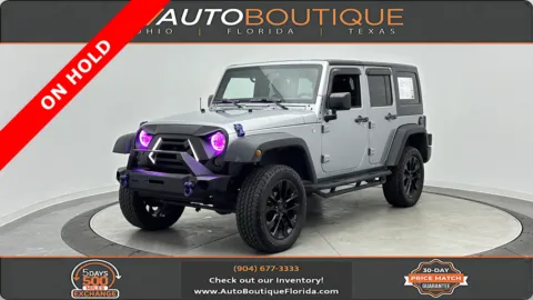 Silver 2015 Jeep Wrangler Unlimited Sport for sale in Jacksonville, FL