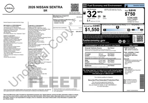 More photos of 2026 Nissan Sentra SR at Auto Boutique Florida, FL