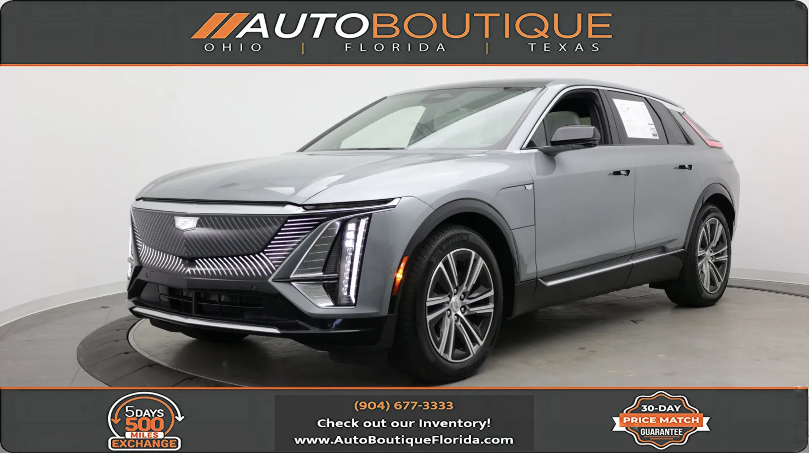 Silver 2024 Cadillac LYRIQ Luxury for sale in Jacksonville, FL