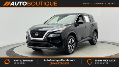 Black 2023 Nissan Rogue SV for sale in Jacksonville, FL