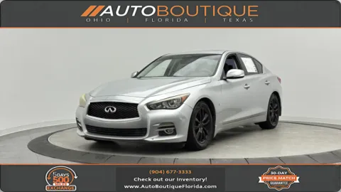 Silver 2014 INFINITI Q50 Premium for sale in Jacksonville, FL