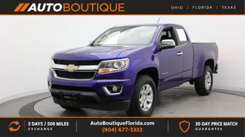 Blue 2016 Chevrolet Colorado 4WD LT for sale in Jacksonville, FL