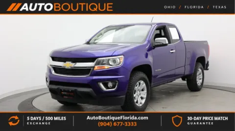 Blue 2016 Chevrolet Colorado 4WD LT for sale in Jacksonville, FL
