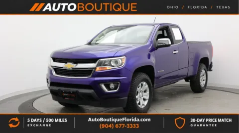 Blue 2016 Chevrolet Colorado 4WD LT for sale in Jacksonville, FL